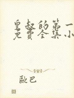 皇叔的第一宠妃免费全集小说