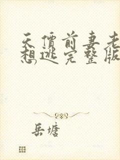 天价前妻老婆别想逃完整版