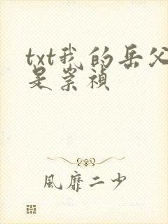 txt我的岳父是崇祯