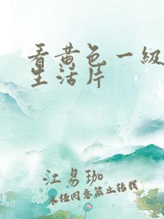 看黄色一级夫妻生活片