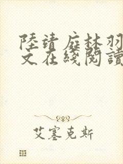 陆靖庭林羽棠全文在线阅读