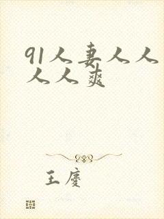 91人妻人人插人人爽