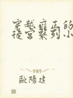 穿越雍正的极品后宫系列小说