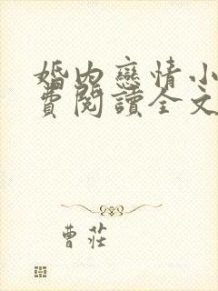 婚内恋情小说免费阅读全文