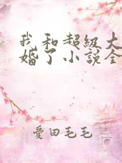 我和超级大佬隐婚了小说全文免费阅读