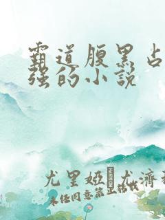 霸道腹黑占有欲强的小说