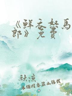 《鲜衣怒马少年郎》免费