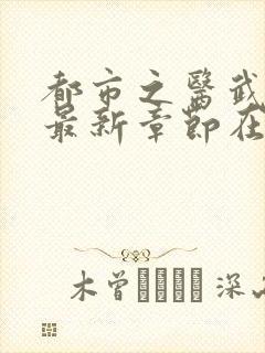 都市之医武阎王最新章节在线阅读