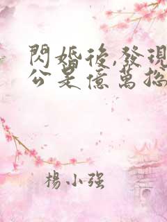 闪婚后,发现老公是亿万总裁