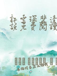 许云琛裴清欢小说免费阅读