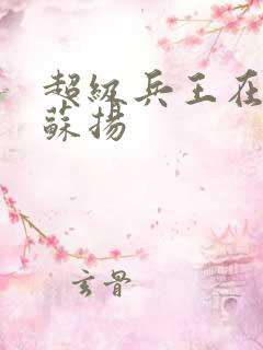 超级兵王在都市苏扬