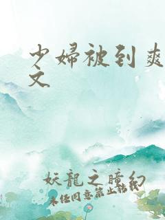 少妇被到爽流爽文
