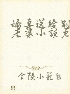 娇妻送给别人当老婆小说免费阅读