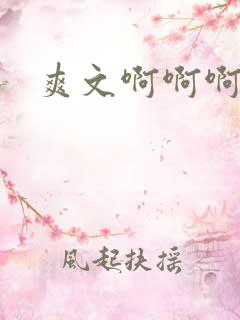 爽文啊啊啊啊