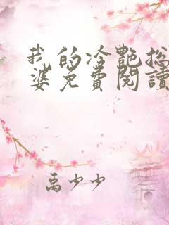 我的冷艳总裁老婆免费阅读