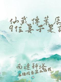 仙武传叶辰的19位妻子是谁