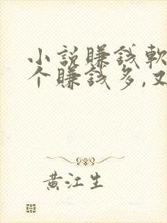 小说赚钱软件哪个赚钱多,又安全