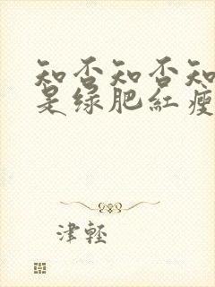 知否知否知否应是绿肥红瘦原著