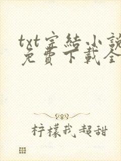 txt完结小说免费下载全本