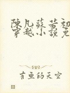 陈凡苏若初主角穿越小说免费阅读笔趣阁