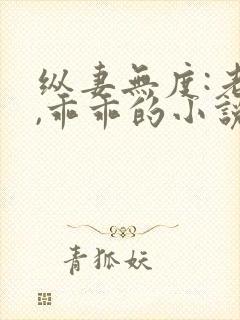 纵妻无度:老婆,乖乖的小说免费阅读