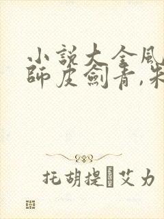 小说大全风水天师皮剑青,朱栩诺