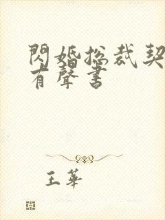闪婚总裁契约妻有声书