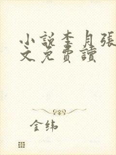 小说李月张勇全文免费读