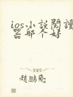 ios小说阅读器哪个好