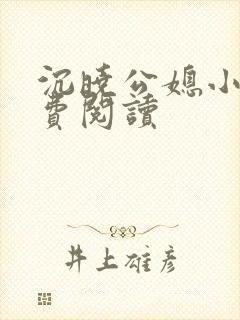 沉晓公媳小说免费阅读