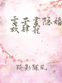 电子书隐婚老公放肆宠