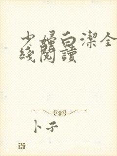 少妇白洁全文在线阅读