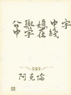 公与媳中字hd中字在线