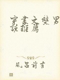 穿书文双男主小说推荐
