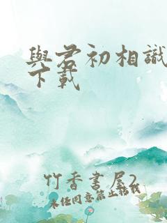 与君初相识小说下载