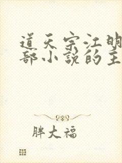 道天宗江明是哪部小说的主角