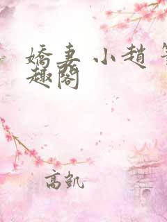 娇妻 小赵 笔趣阁