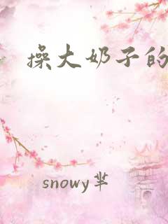 操大奶子的逼