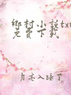 乡村小说txt免费下载