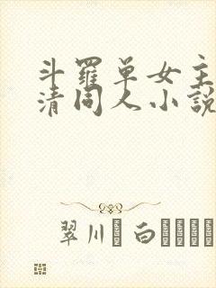 斗罗单女主朱竹清同人小说