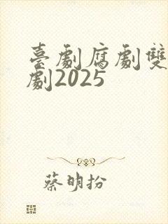 台剧腐剧双男主剧2025
