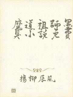 魔道祖师墨香铜臭小说免费阅读原文