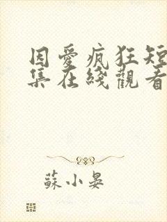 因爱疯狂短剧全集在线观看免费