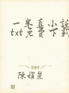 一半真小说全本txt免费下载