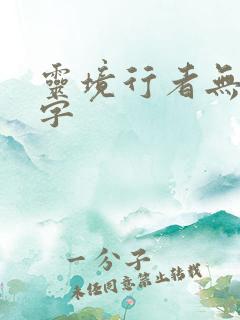 灵境行者无错别字