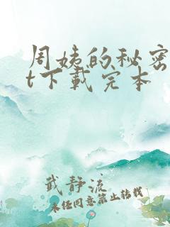周姨的秘密txt下载完本