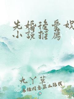 先婚后爱娱乐圈小说推荐