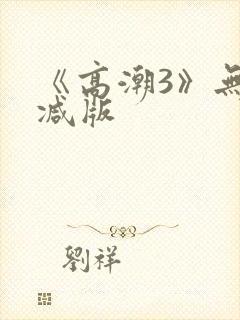 《高潮3》无删减版