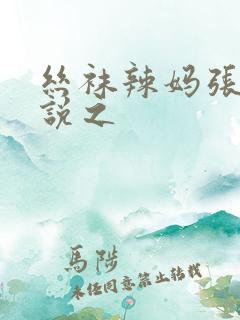 丝袜辣妈张静小说之
