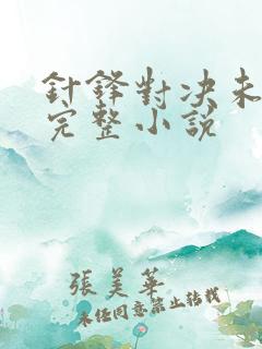 针锋对决未删减完整小说